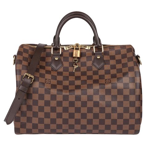 Speedy Bandoulière 35 Damier Ebene .